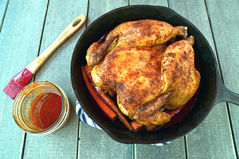 Piri Piri Roasted Chicken | kitchengetaway.com